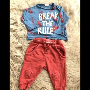 Zara two piece outfit